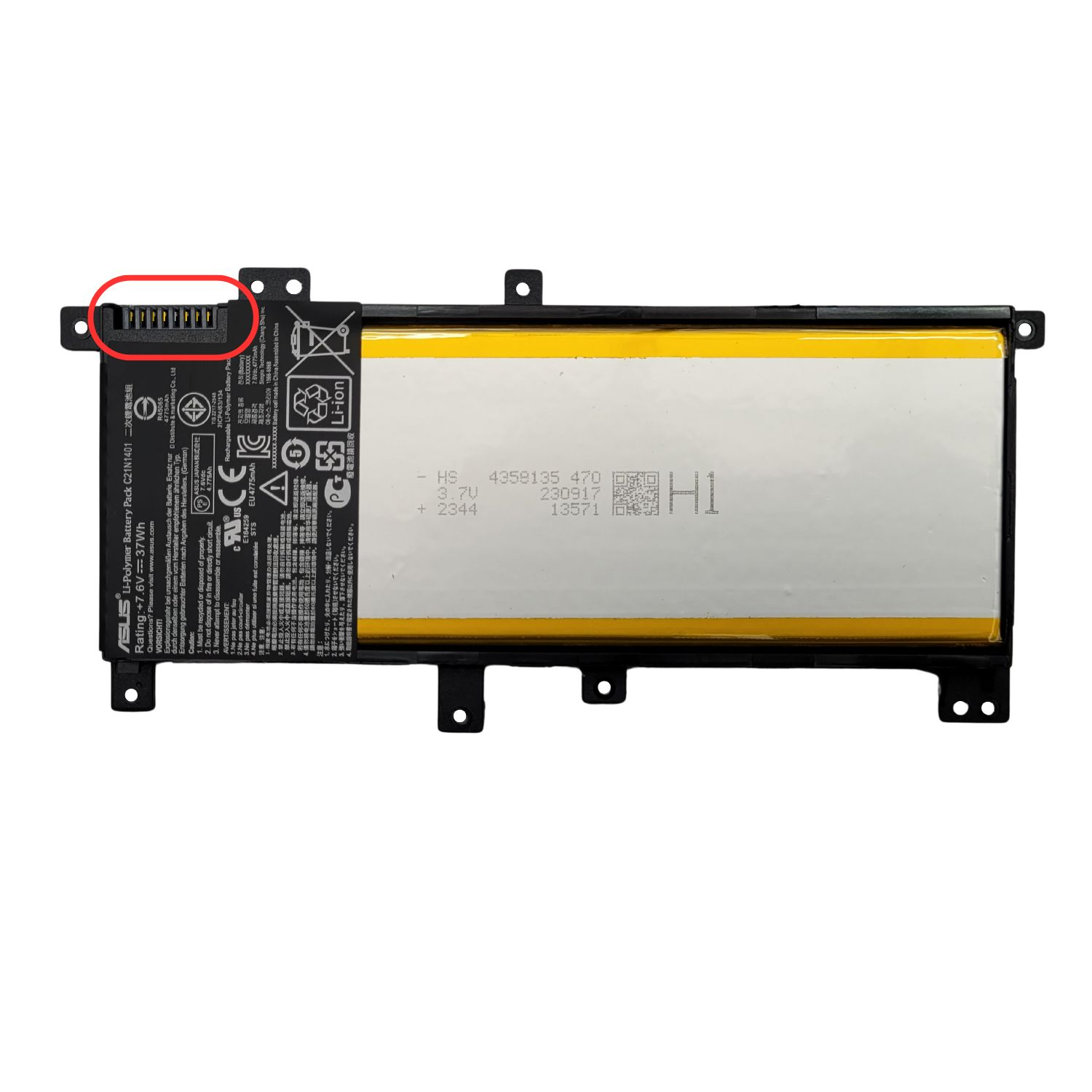 BATERÍA PORTÁTIL ASUS