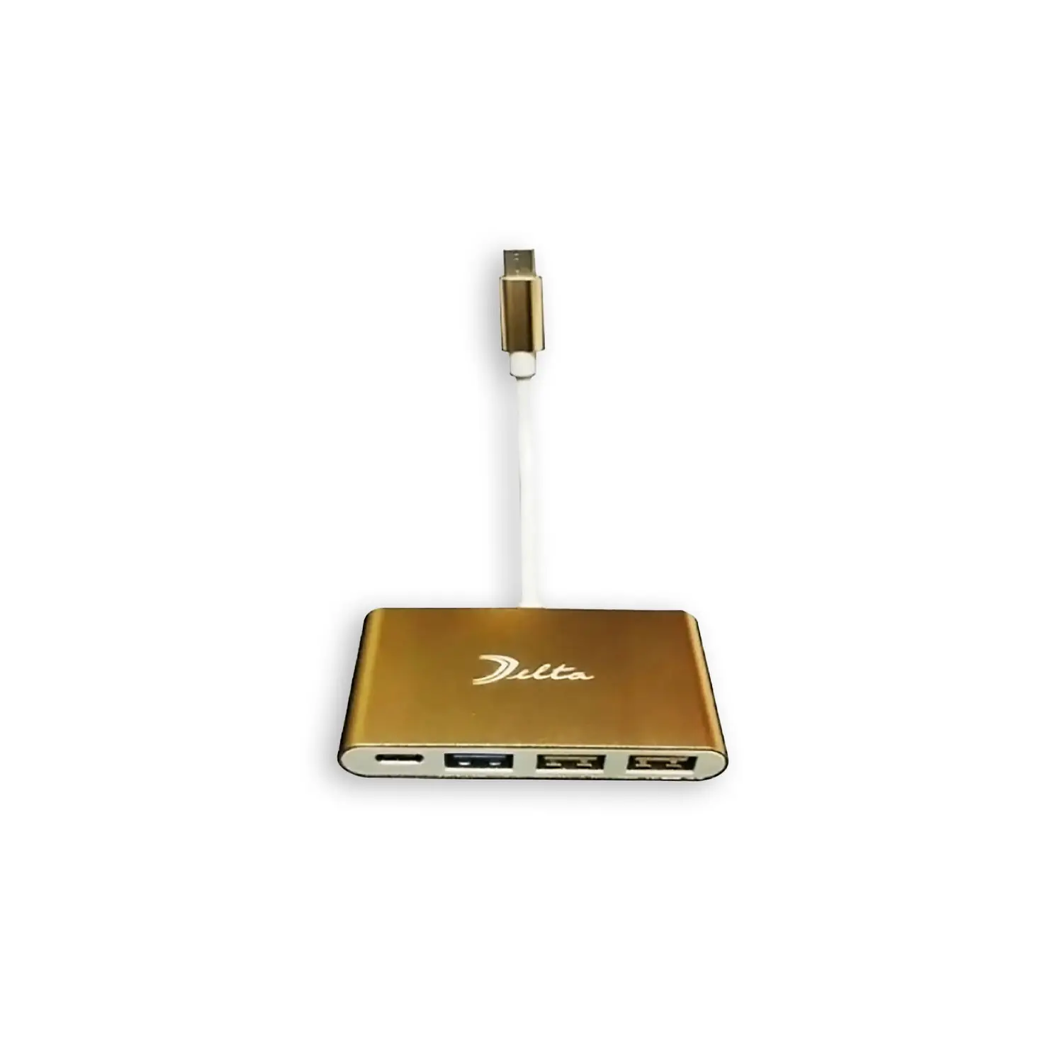 HUB USB TIPO C A 1 PTO USB 3.0 + 2 PTOS USB 2.0 TAMAÑO 10 CM (GEN 2)