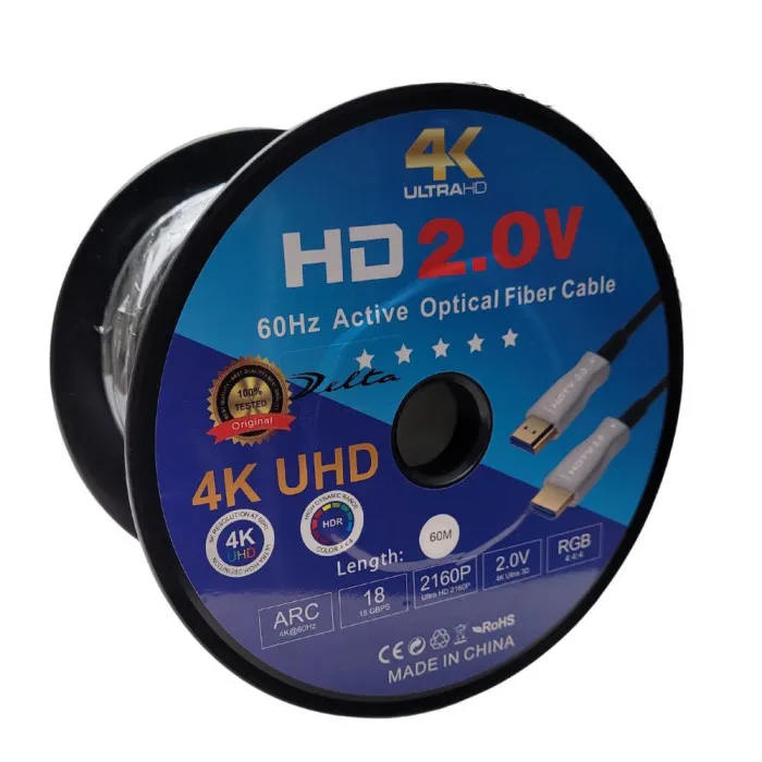 Cable HDMI de Fibra Optica Deltatech