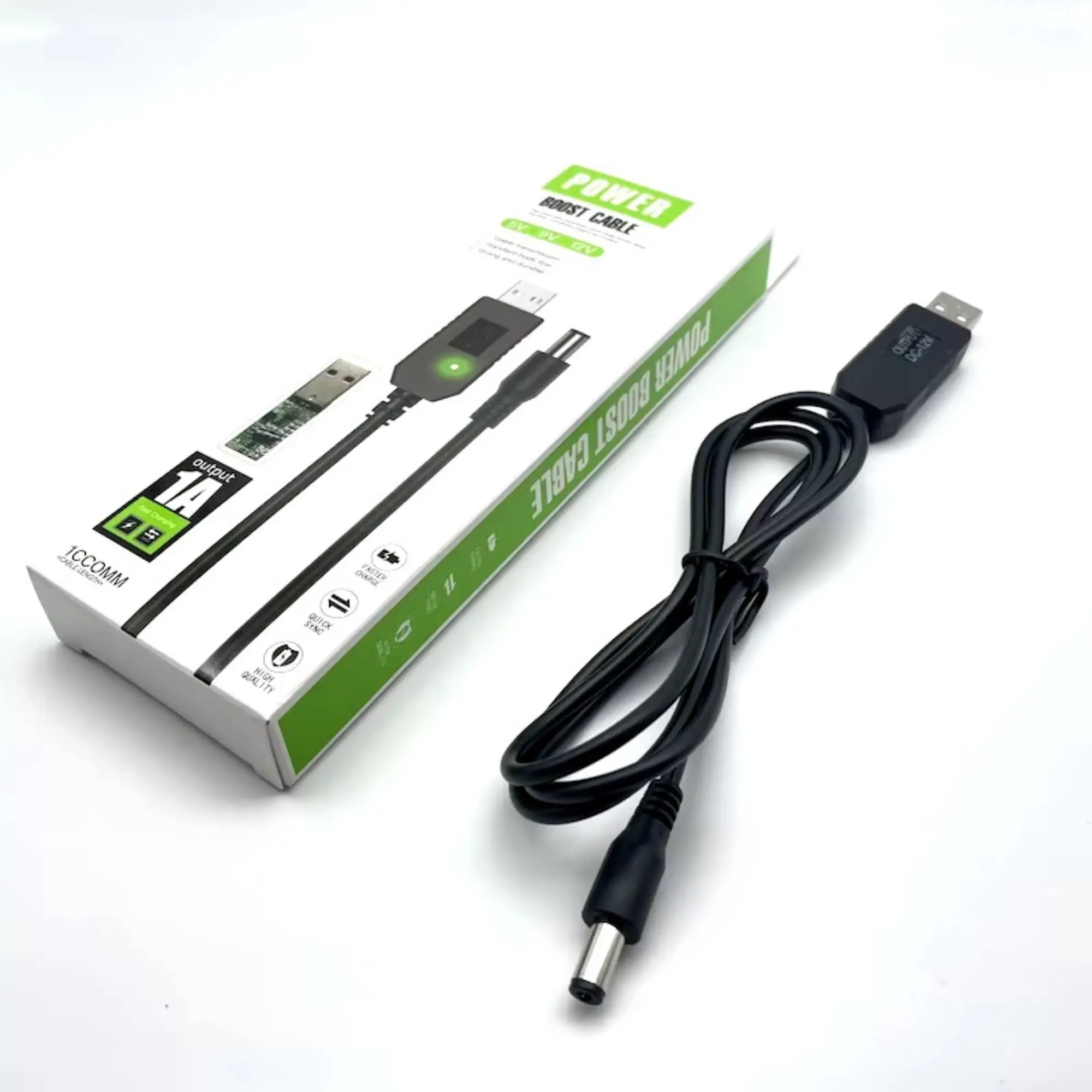 CABLE DE PODER USB 5V A 12V