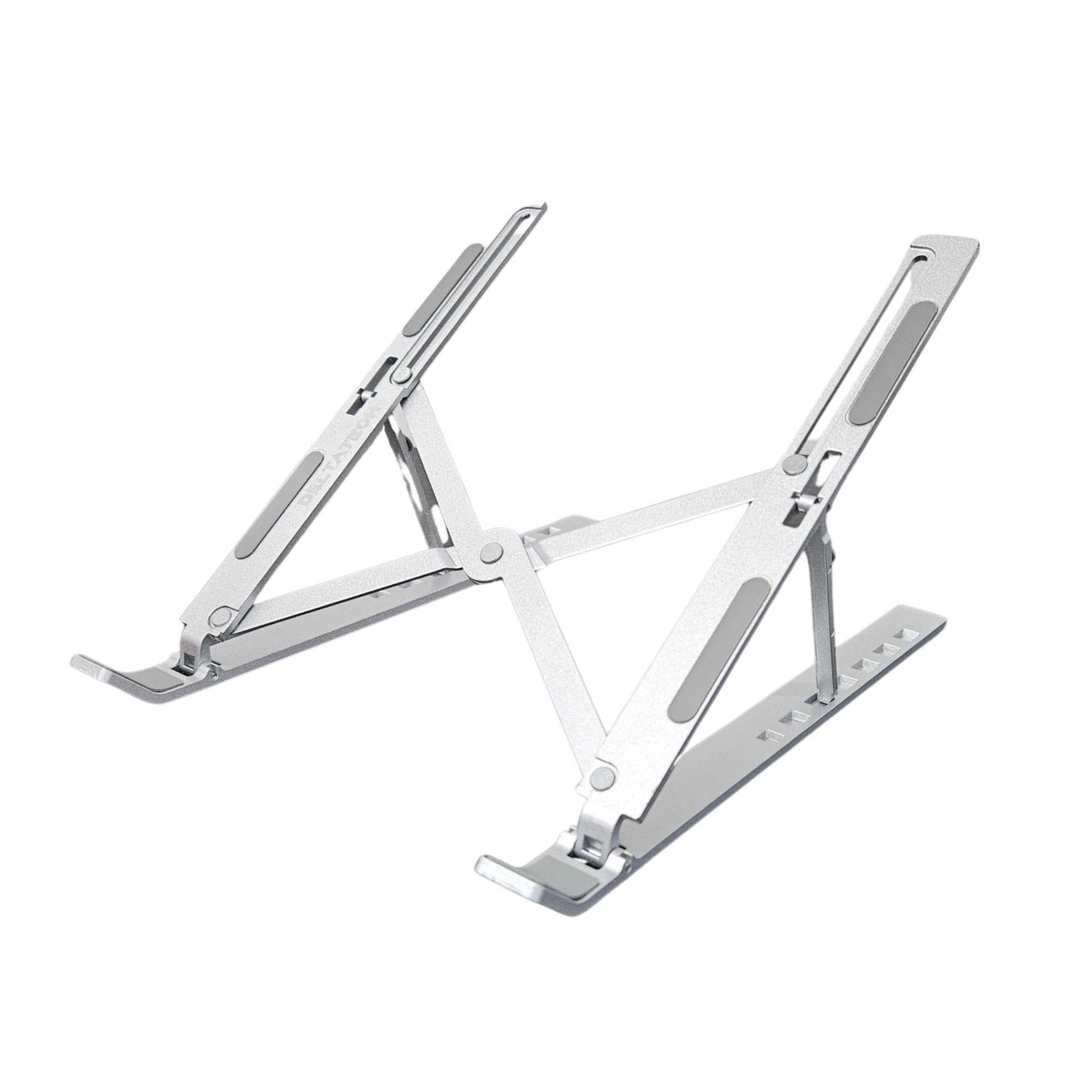 SOPORTE DE LAPTOP Y TABLETS DE ALUMINIO GRIS MOD. N3