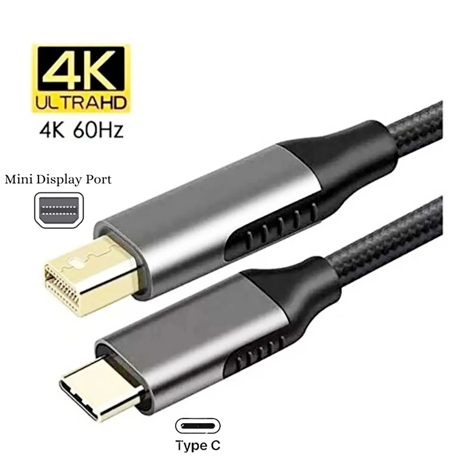 CABLE CONVERTIDOR USB TIPO C A MINI DISPLAY PORT L=1.8 m