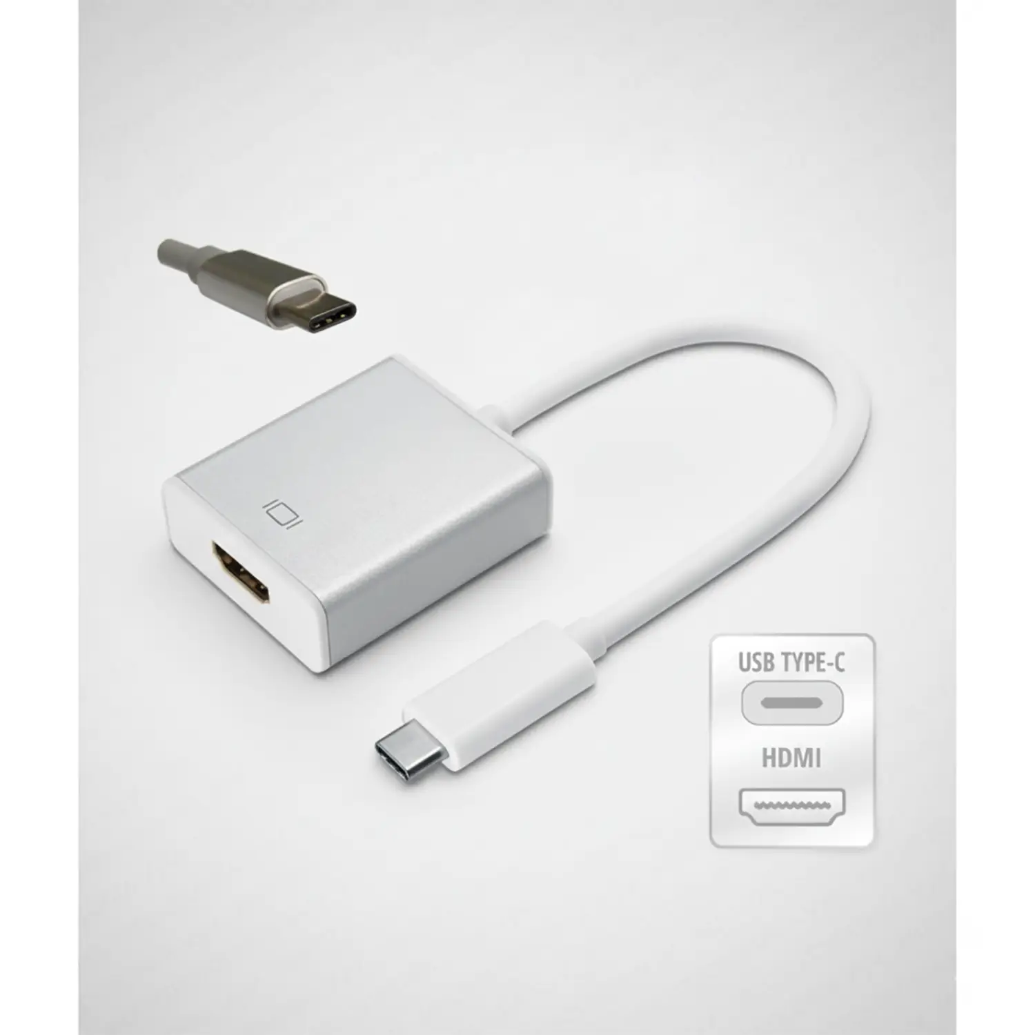 ADAPTADOR USB TIPO C A HDMI TAMAÑO 13 CM (GEN2)