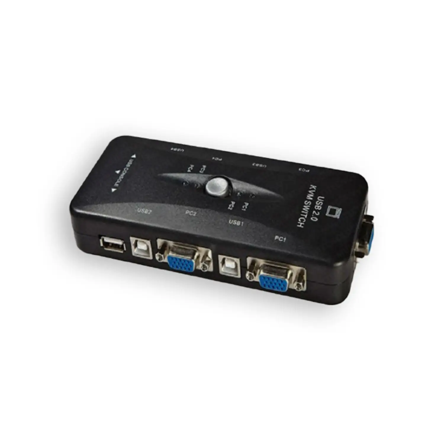 KVM DE 4 PUERTOS VGA USB 2.0