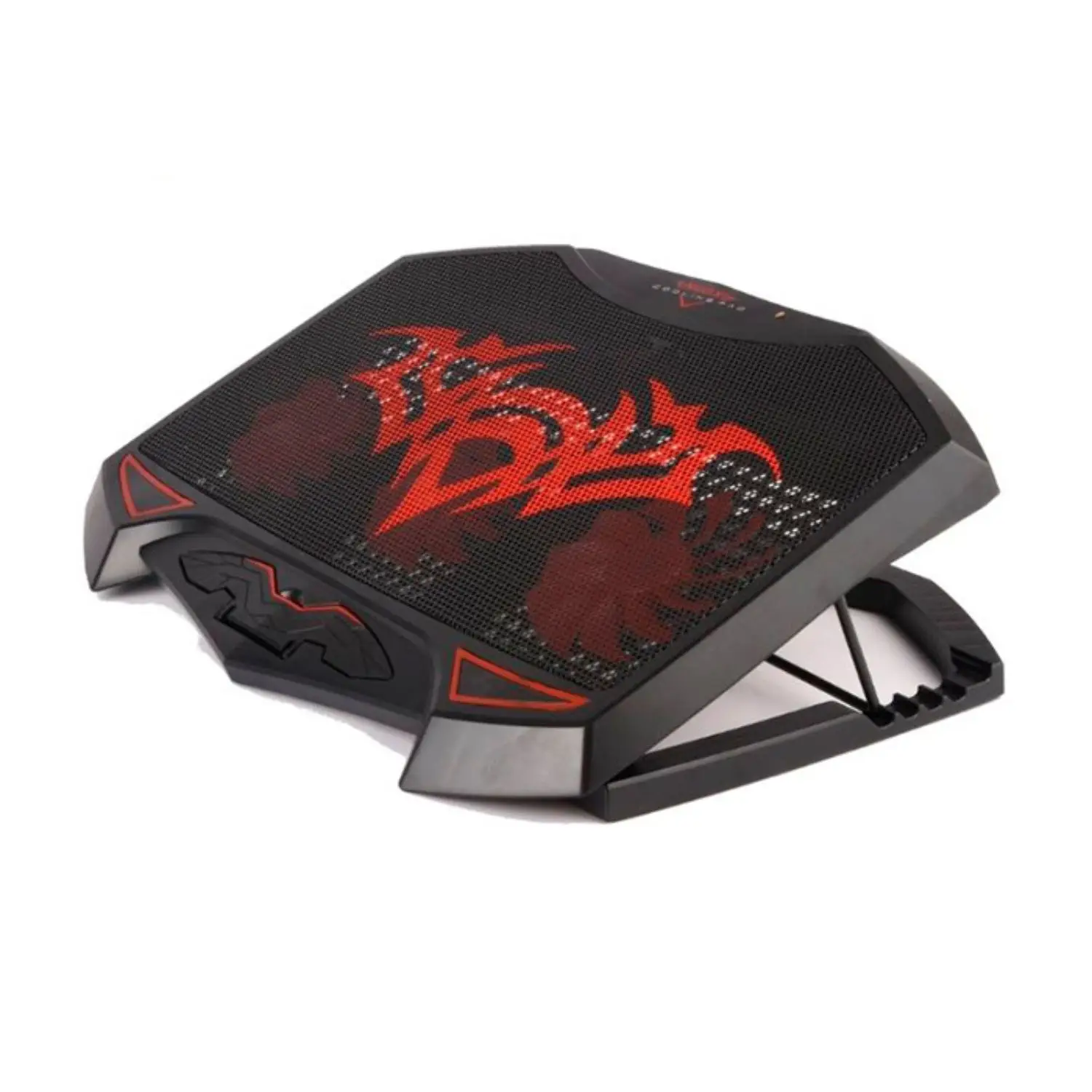BASE GAMER H1 3 VENTILADORES 4 NIVELES