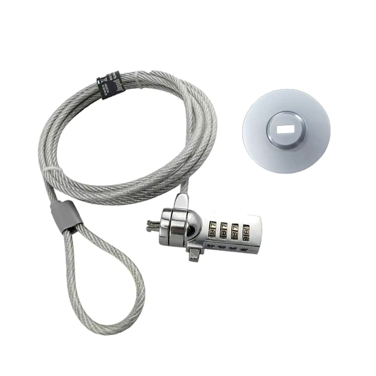 Candado para Laptop Universal con Clave Deltatech 3.0 X 7.0 mm
