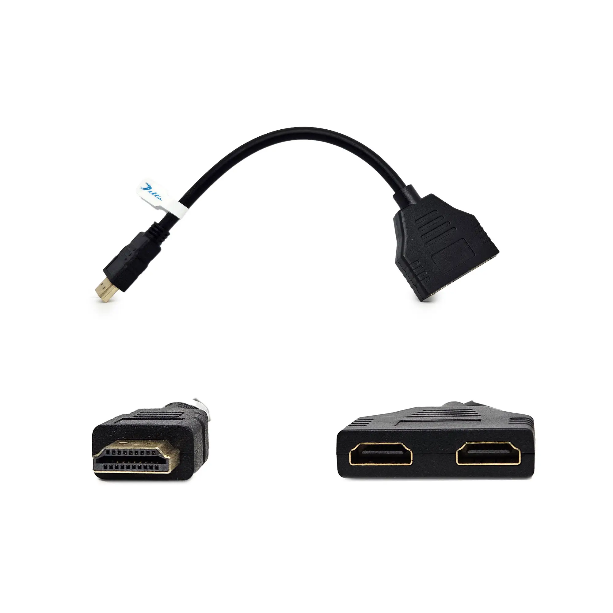 CABLE SPLITER HDMI A 2 HDMI L= 20CM DELTATECH