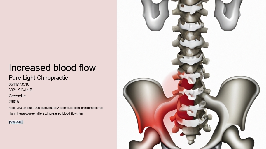 Increased blood flow