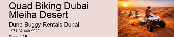 Quad Biking Dubai Mleiha Desert