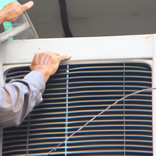 What is included in a professional air conditioning service?