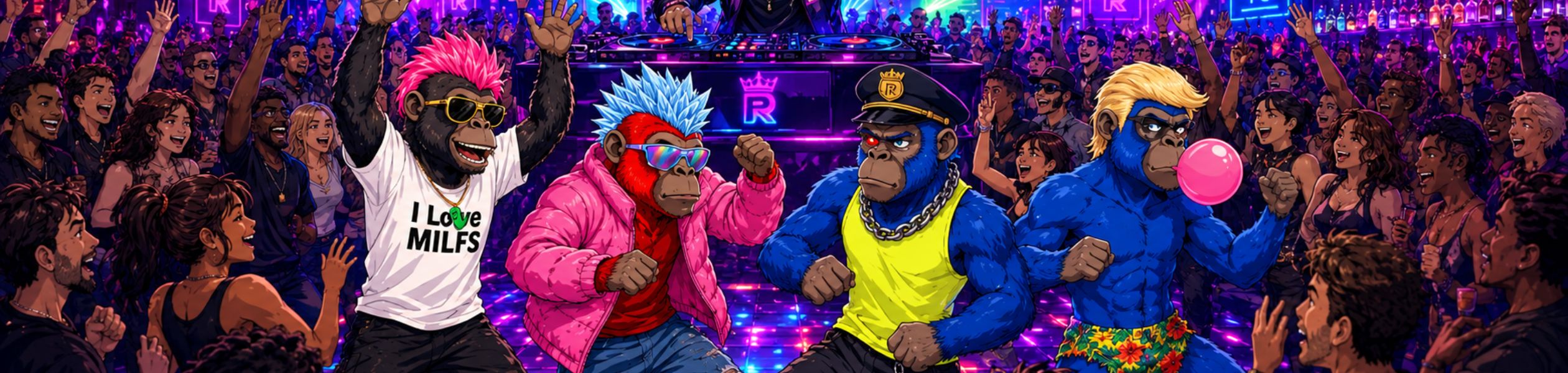 Primal Apes background
