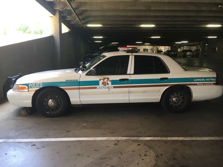Glendale, Arizona police department vehicle