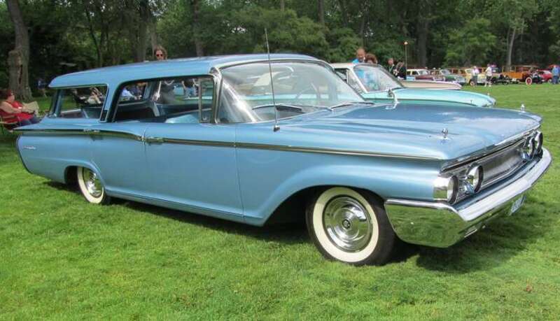 1960 Mercury Commuter station wagon (non-woodgrain trim)