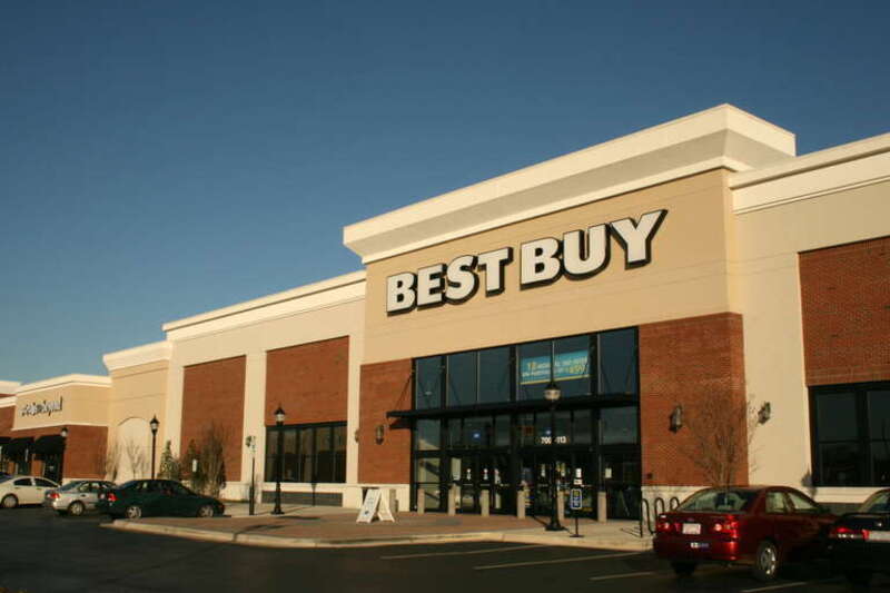 Best Buy at the Renaissance Center, across the street from The Streets at Southpoint in Durham, North Carolina.