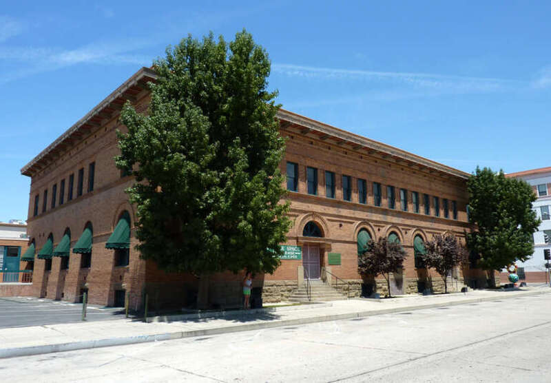 The Tevis Block — an 1893 commercial building in Bakersfield, Kern County,  California.