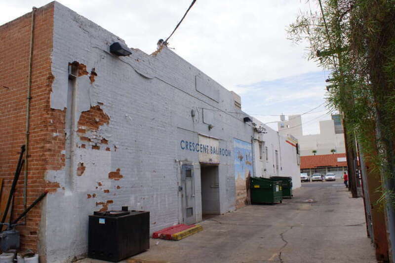 2013, Alley Entrance, Crescent Ballroom