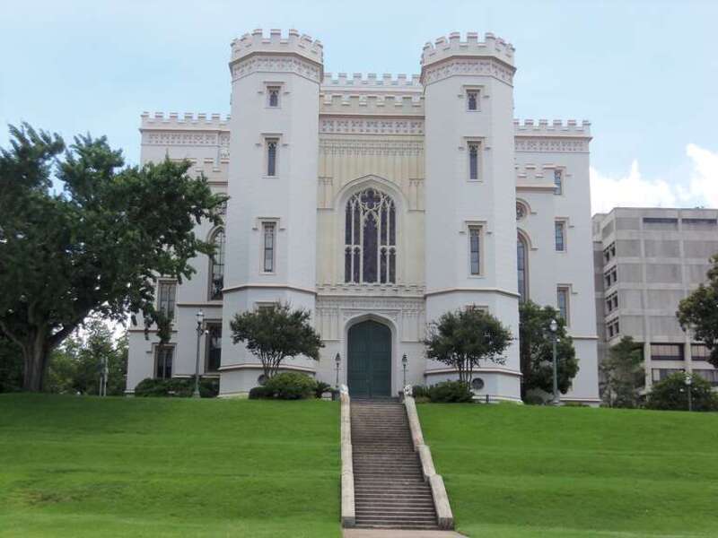Old Louisiana State Capitol in Baton Rouge.
