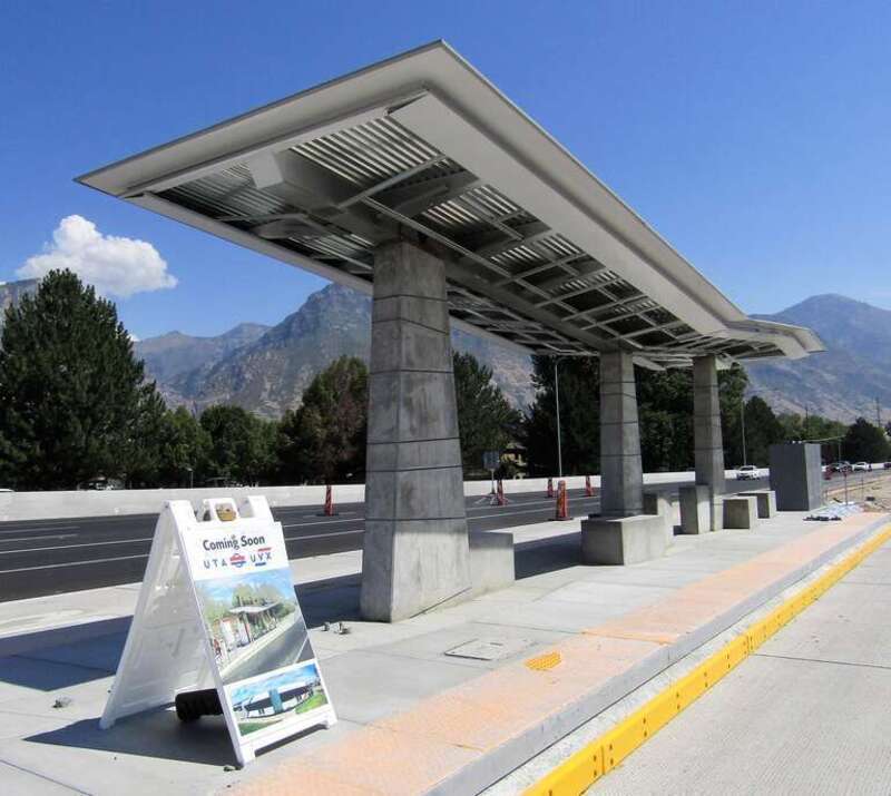 UVX station in Provo, Utah.