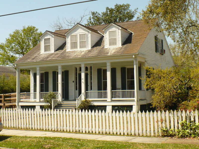 22 South Lafayette Street in Mobile, Alabama.  Listed with two other homes as the South Lafayette Street Creole Cottages with the National Register of Historic Places.