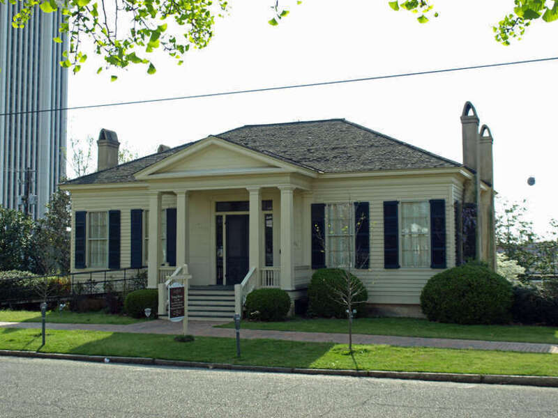 The Young House, 231 North Hull Street, part of the Ordeman-Shaw Historic District in Montgomery, Alabama