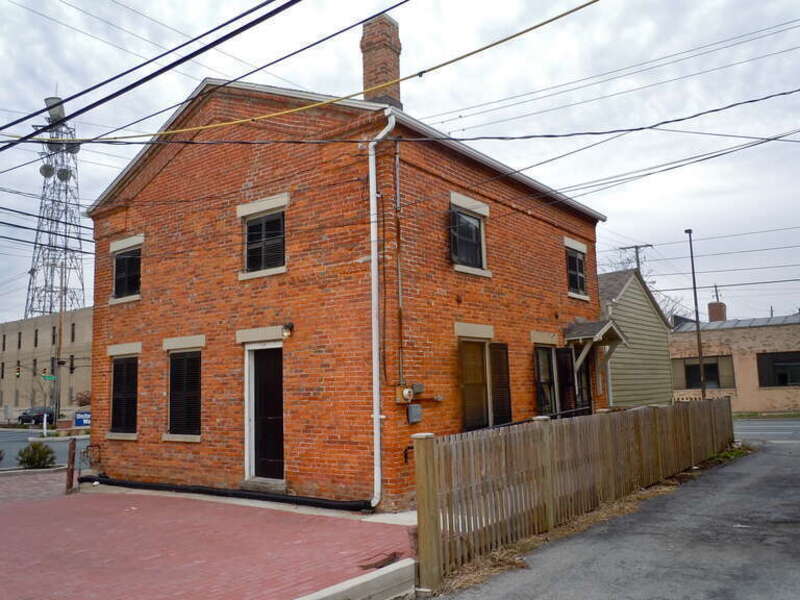 Alexander Taylor Rankin House on the NRHP since December 6, 2004. At 818 S. Lafayette St., Fort Wayne, Allen County, Indiana.  This is the back of the current building which has been added on to.  The building in front appears to be completely