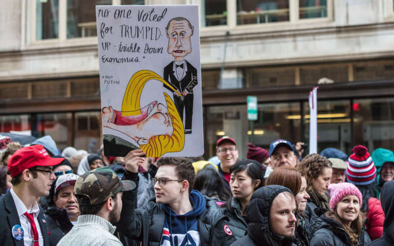 A Quite Vulgar Protest Sign
