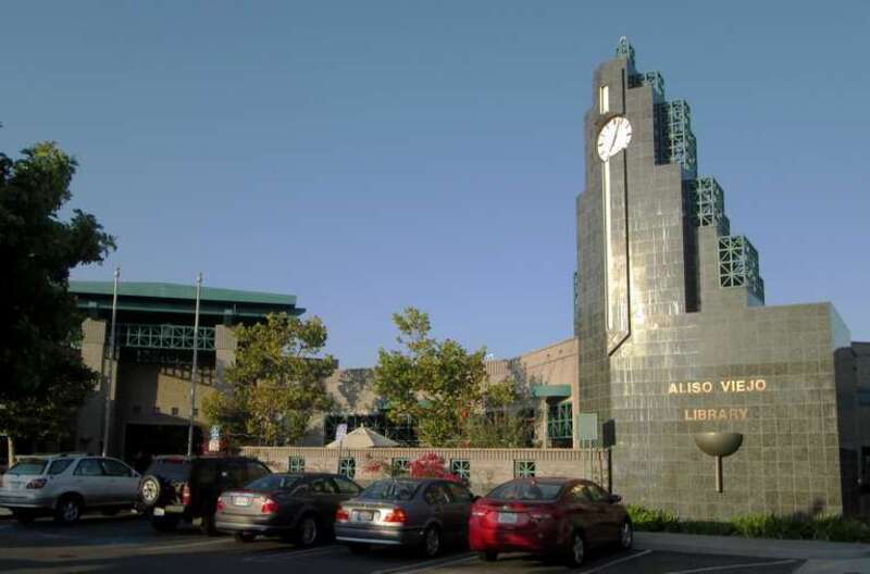 The Aliso Viejo Branch of the Orange County Public Library is located at 1 Journey.