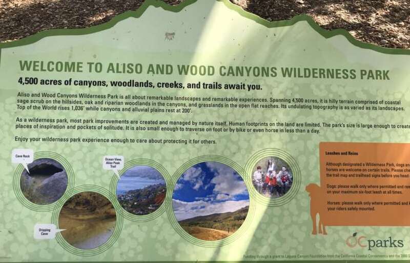 Aliso and Wood Canyons Wilderness Park
