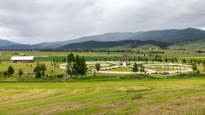 Garden of One Thousand Buddhas in Arlee, Montana, USA