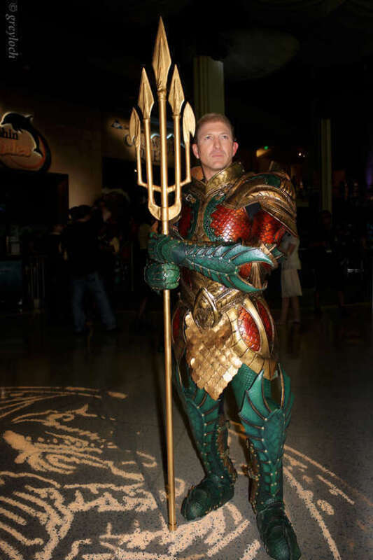 This armor is stunning! It was made by Prince Armory. I have two bracers made by the same guy and his work is top notch. And no, you really don't want to know how much this suit of armor cost. Here's a hint: lots and lots of money.

I used two Topaz