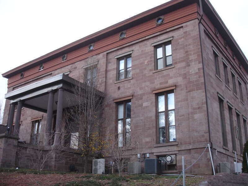 I took this photo of the Aycrigg Mansion myself on December 22, 2011.