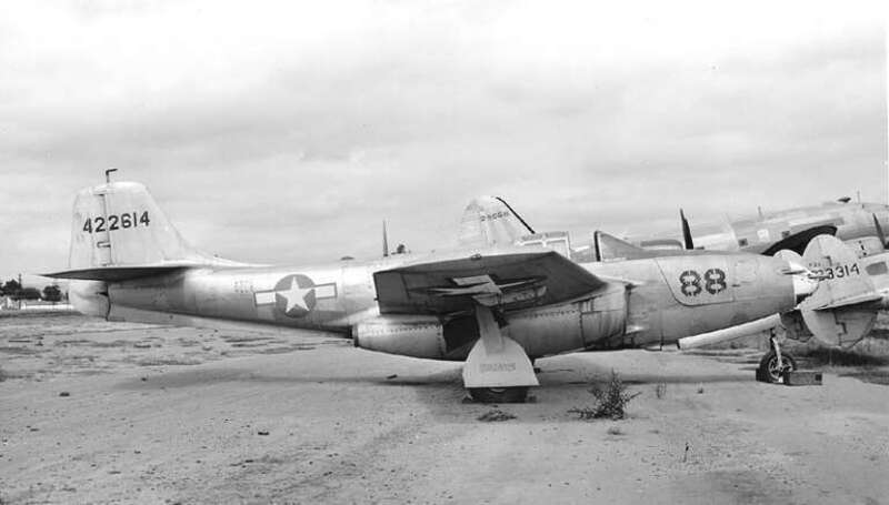 At Hancock College of Aeronautics, Santa Maria, California in August 1949.