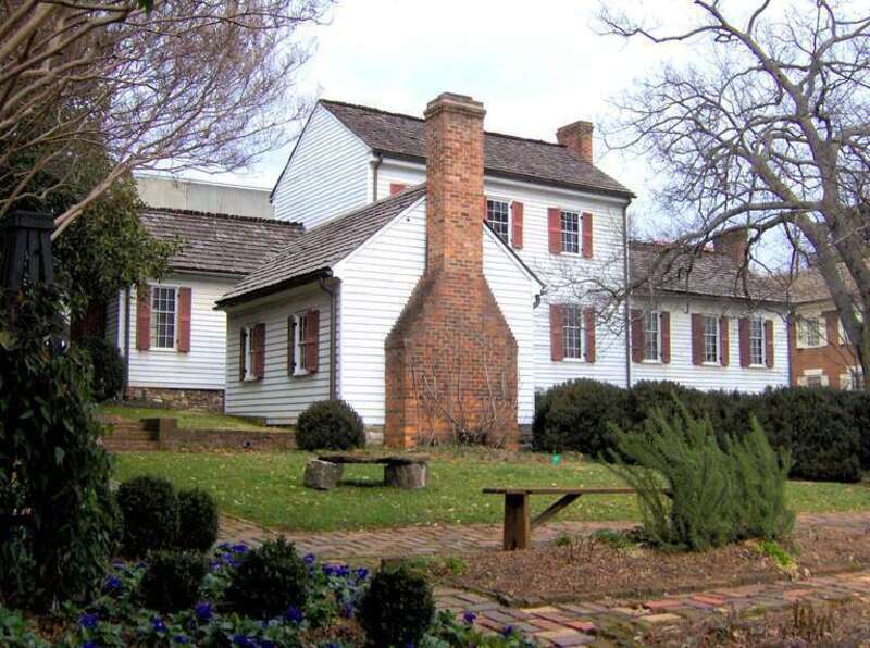 Blount Mansion in Knoxville, Tennessee, in the southeastern United States.  Blount Mansion, built in 1792, was the home of William Blount, governor of the Territory South of the Ohio River (now Tennessee) in the 1790s.  The mansion was added to the