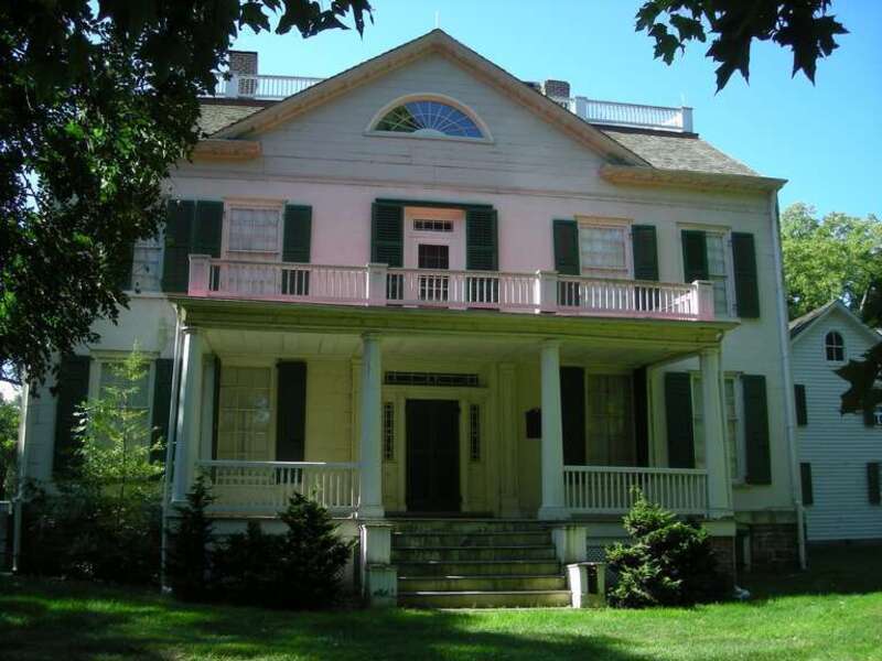 The Buccleuch Mansion, in Buccleuch Park, New Brunswick, NJ; image taken in late August 2008