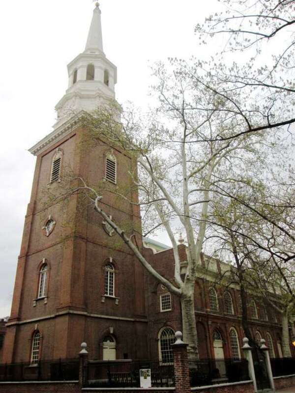 Christ Church is an Episcopal church located at 22-26 N. 2nd Street between Market and Arch Streets in the Old City neighborhood of Philadelphia, Pennsylvania. As the first Protestant Episcopal church in the United States, Christ Church is the