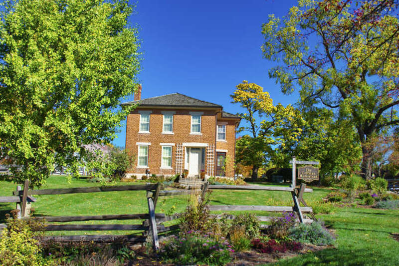 Listed on the National Register of Historic Places, the Fletcher Coffman Homestead was constructed in the early 1860's.