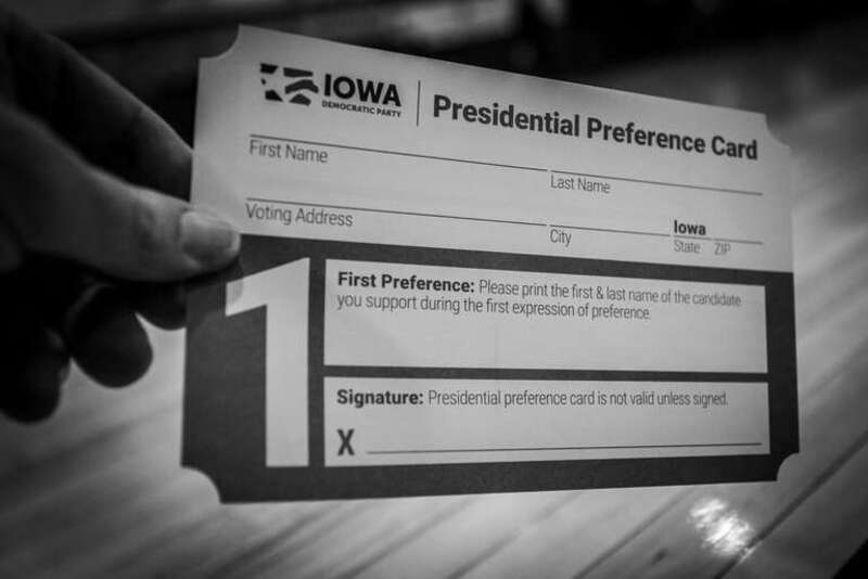 Some snaps from my home precinct - Des Moines 61 - as people gathered for the 2020 Democratic caucus, held at Merrill Middle School. In the interest of full disclosure the candidate I was supporting, U.S. Senator Amy Kloburchar, actually won my