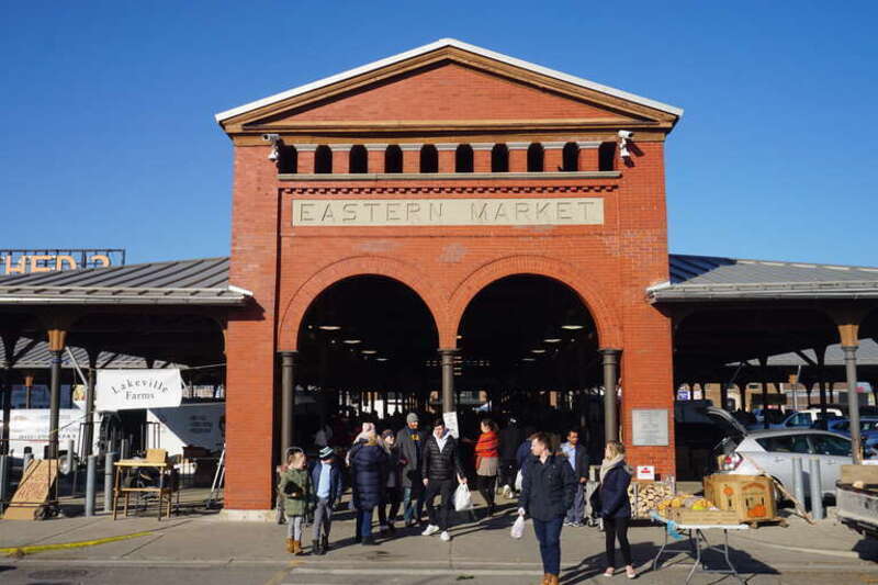 Shed 2 at Eastern Market in Detroit, Michigan (United States).