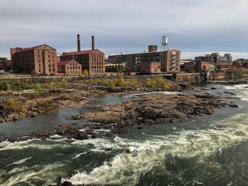 View of Downtown Columbus, Georgia from across the Chattahoochee River