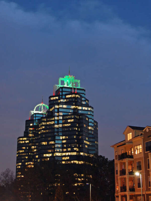 Edge city north of Atlanta
