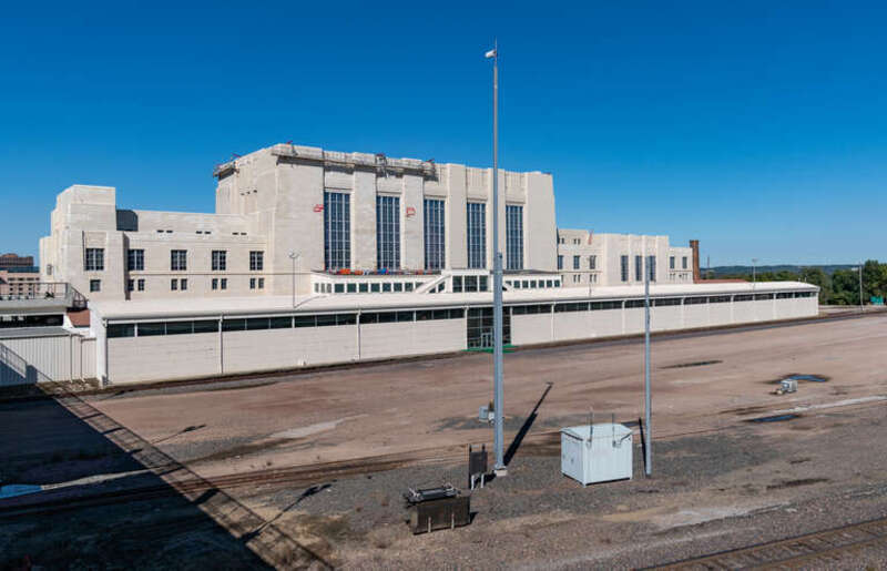 The Durham Museum, a 1931 art deco train station, in Omaha, Nebraska.