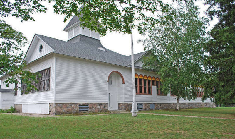 Empire School in Empire, Leelanau County, Michigan.