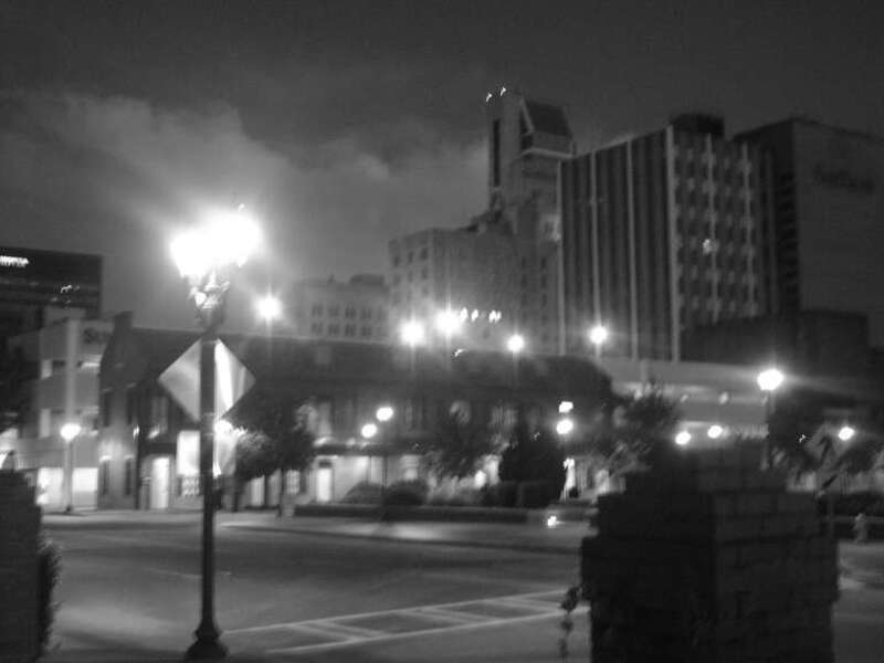 Facing east
