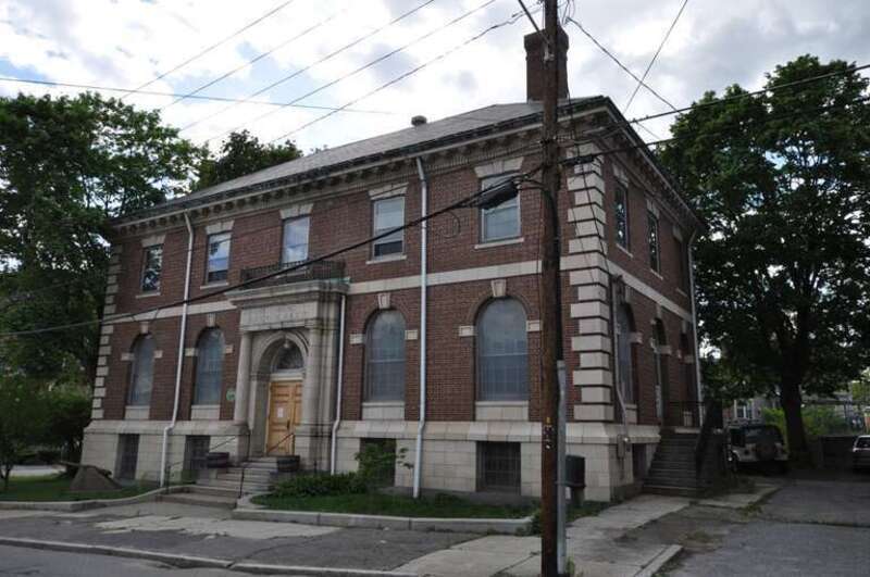 The Fitchburg Historical Society building in Fitchburg, Massachusetts.