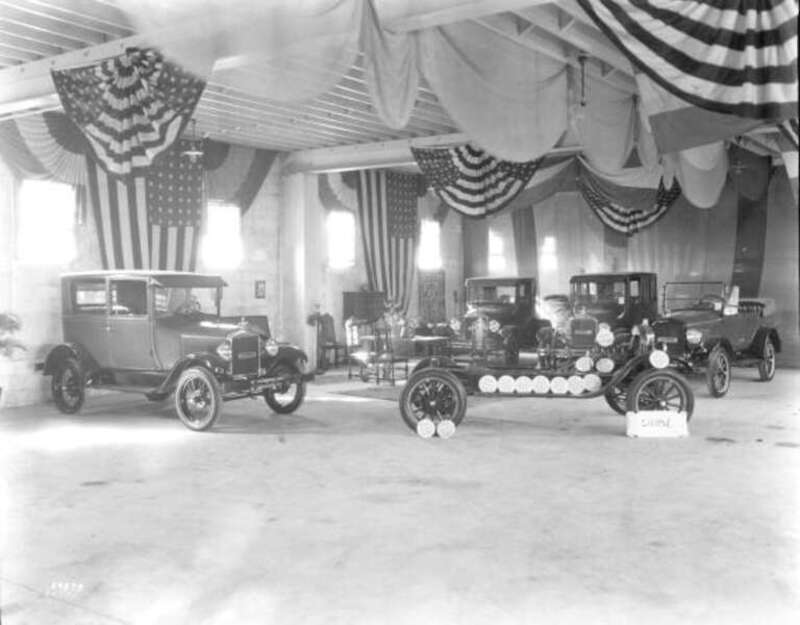 Local call number: RC15838Title: Ford auto show at the Miami Biltmore: Coral Gables, FloridaDate: November 27, 1926Photographer: http://floridamemory.com/solr-search/results/?q=collection:%22Florida Photographic Collection" AND