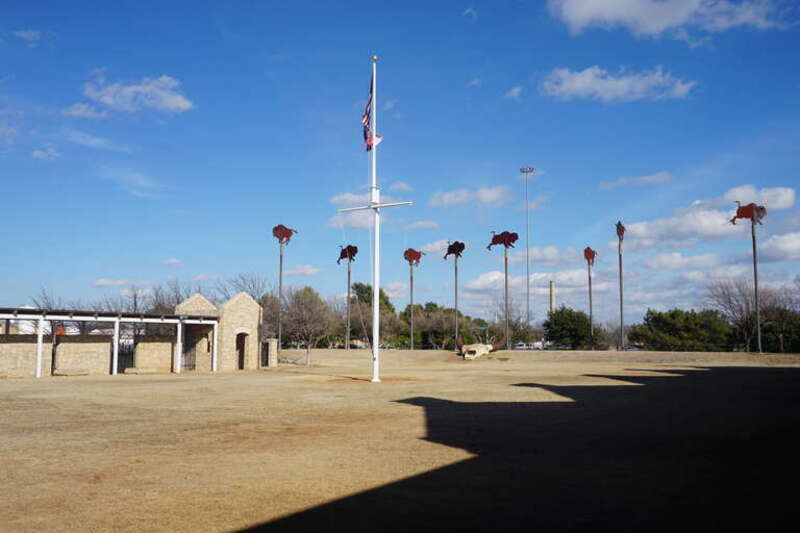 The exterior of Frontier Texas! in Abilene, Texas (United States).