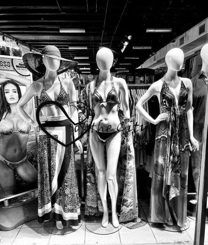 Mannequin Display.  Fort Lauderdale, FL. USA.