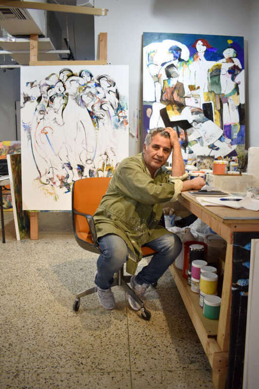 Hessam in studio