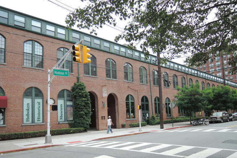 Looking south across Hudson Street.