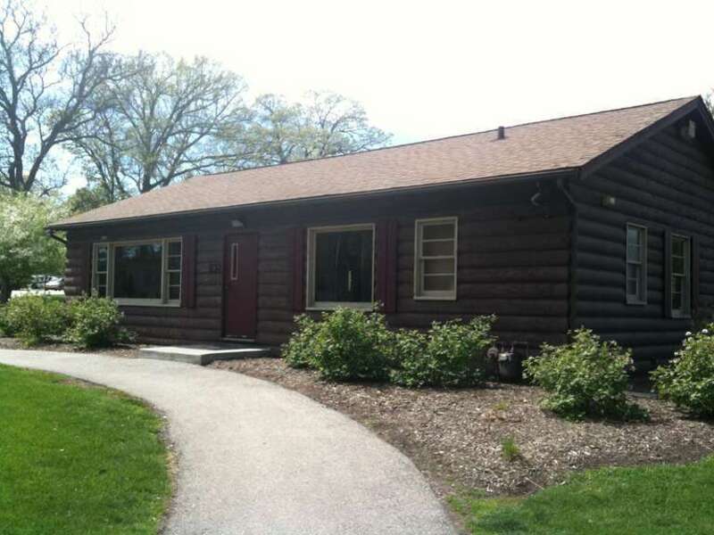House from the front